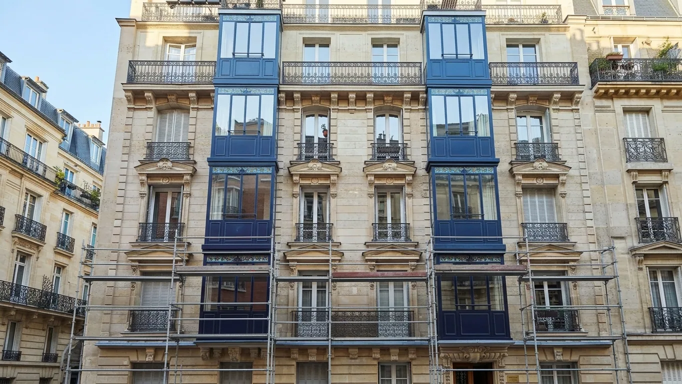 Ravalement d'immeuble haussmannien à Seine-et-Marne Ravalement d'immeuble haussmannien à Seine-et-Marne