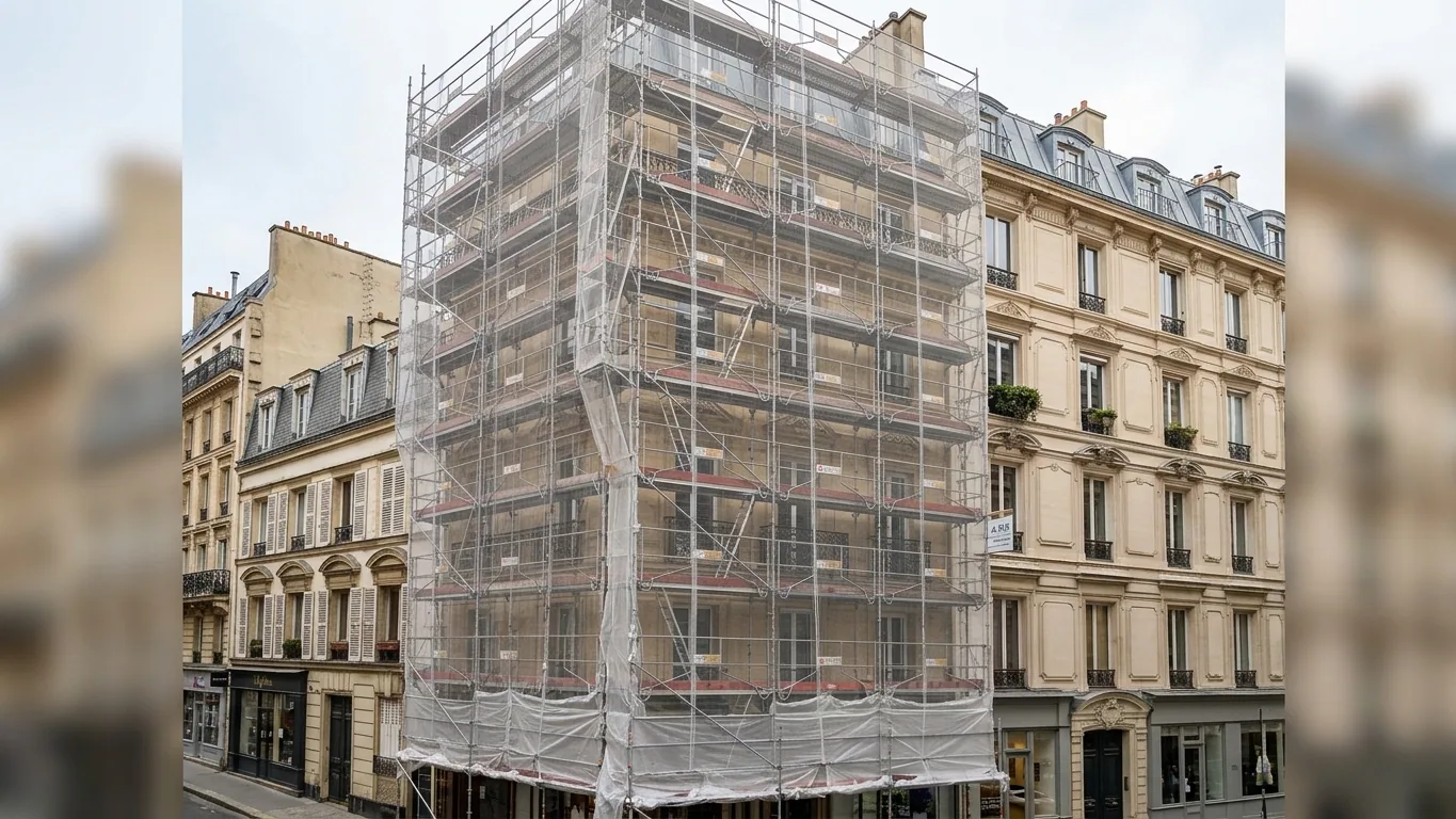 Ravalement d'immeuble haussmannien à Seine-et-Marne Ravalement d'immeuble haussmannien à Seine-et-Marne